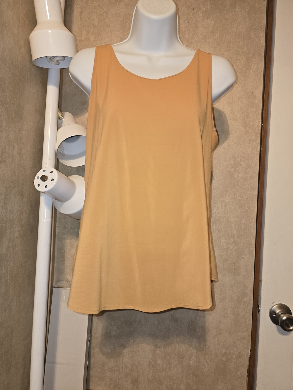 Wishful Park Sleeveless Tank Top in Warm Mustard